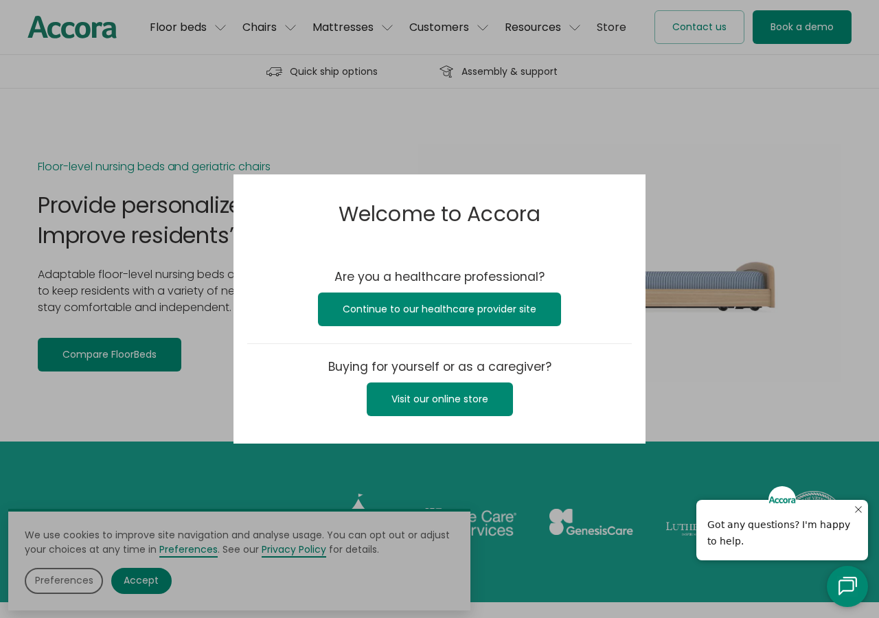 Accora - US Website